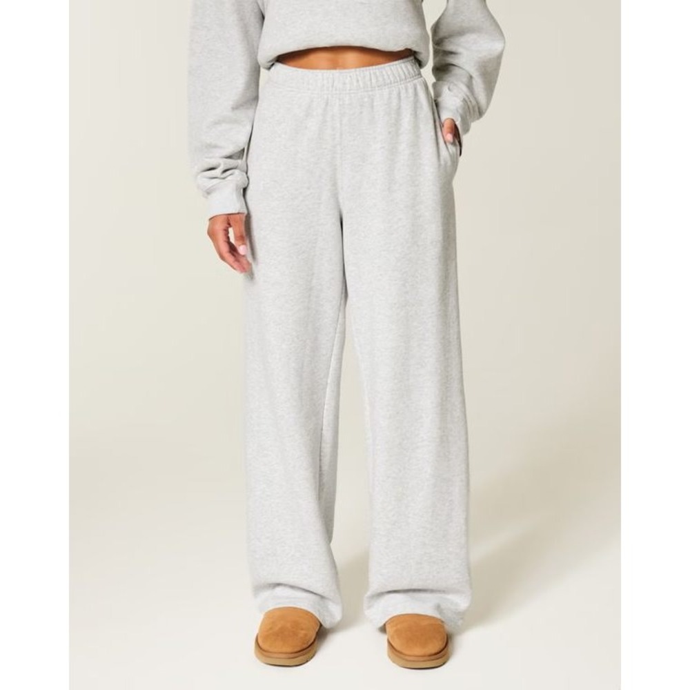 Hollister Wide Leg Sweatpants